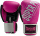 Guantoni da boxe super professionali (kick)boxe Rebel Nero Rosa Bianco 8oz