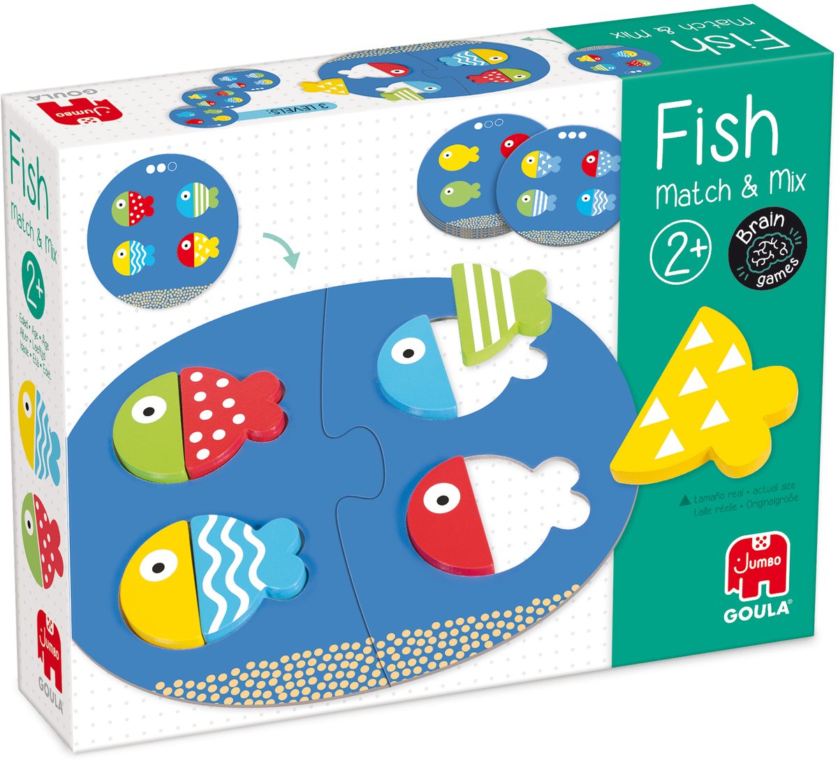 Goula jumbo - - fish match mix - educatief spel