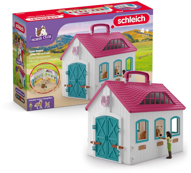 Schleich 42703 Open Stable Little Horseshoe