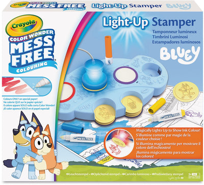 Crayola - sellos azules luminosos sin manchas color Wonder - paquete de pasatiempos - actividad creativa y regalo para niños a partir de 3 años