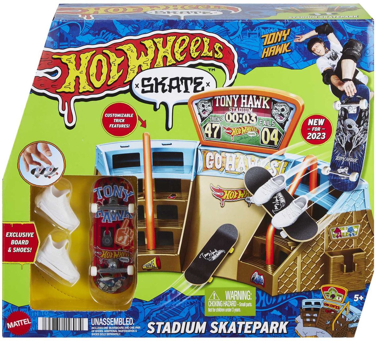 Hot Wheels Hot Wheels - Skate Stadium - Skate Park