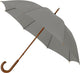 Impliva eco - paraguas - resistente al viento - ø 102 cm - gris