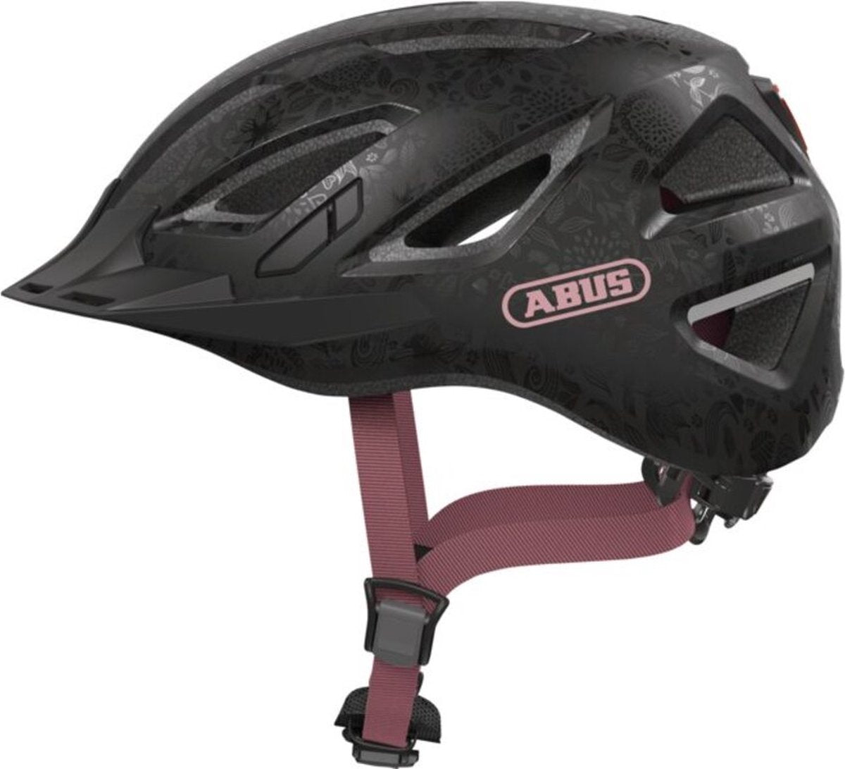 Abus helm Urban-I 3.0 flower art M 52-58cm