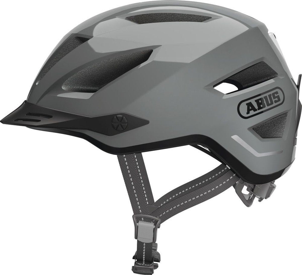 Abus pedelec 2.0 - fietshelm race grey s (51 - 55 cm)
