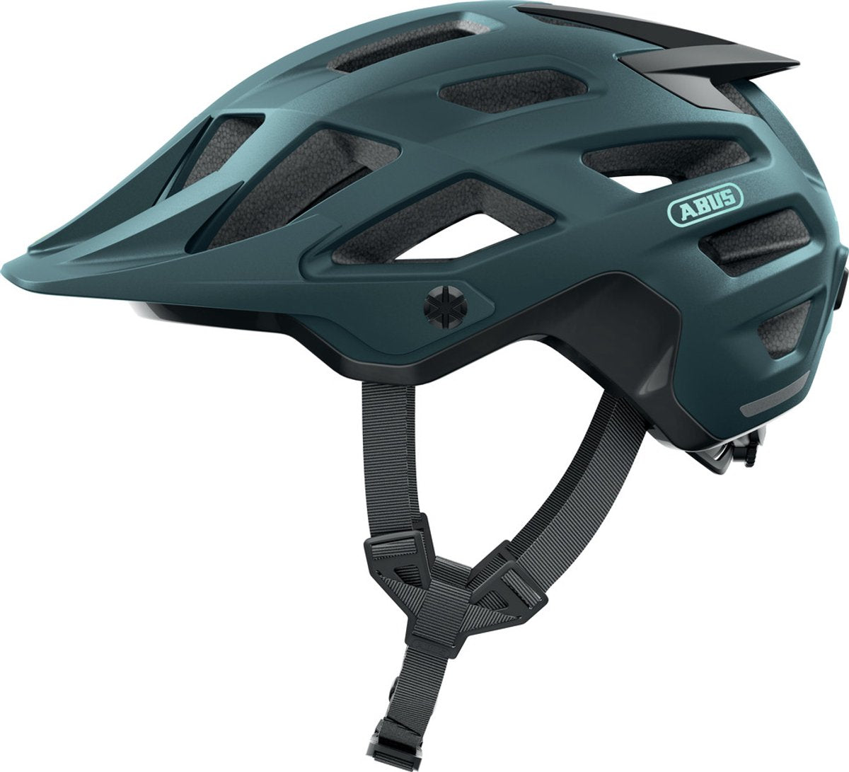 Casco de mtb abus moventor 2.0 - azul medianoche - l