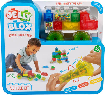 Goliath Jelly Blox truck with soft blocks