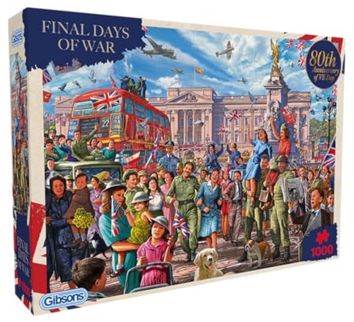 Gibsons - Final Days of War (di Steve Crisp) - 1000 pezzi 68×49 cm (l×a) - puzzle per adulti