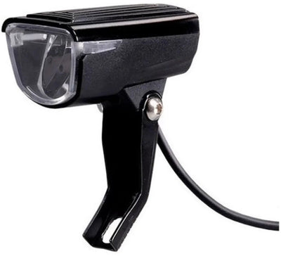 FILLARE LED E-BIKE LUNA LED 6 cm fork 25 Lux Black