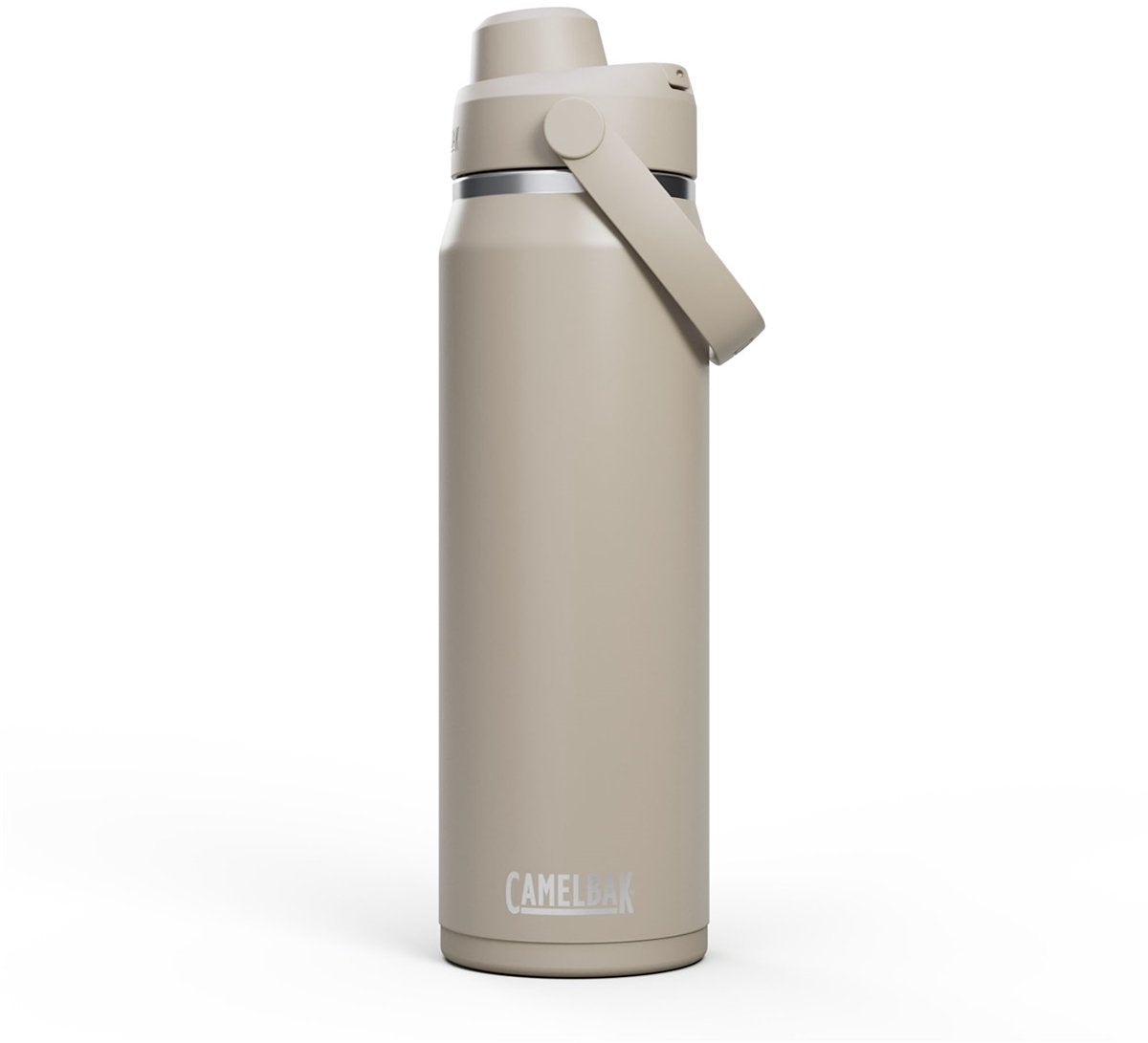 Borraccia Camelbak Thrive Chug - 750 ml - acciaio inossidabile - con tappo a vite - borraccia isolante - beige