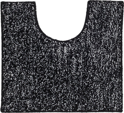 Sealskin speckles toiletmat 45x50 cm - 100% gerecycled polyester - zwart