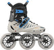 Roces otli 125 inline skates adults – 3x125mm wheels – speed inline skates – gray black – size 42