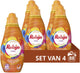 Robijn - detersivo liquido - piccolo potente - colorato - 4 flaconi - 88 lavaggi - confezione risparmio