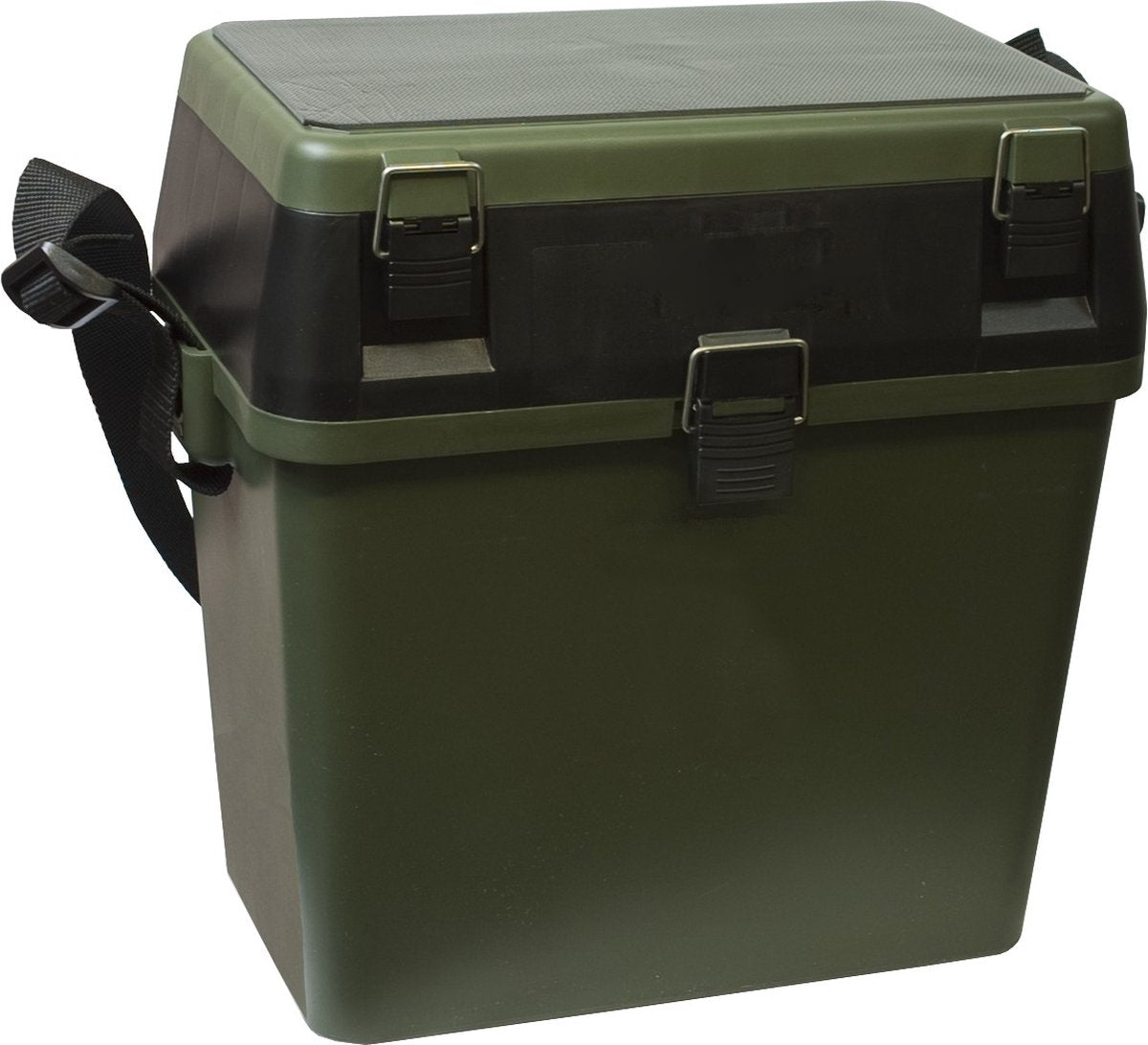 Cofre de asiento Albatros Polybox - 37 x 24 x 39 cm - verde -