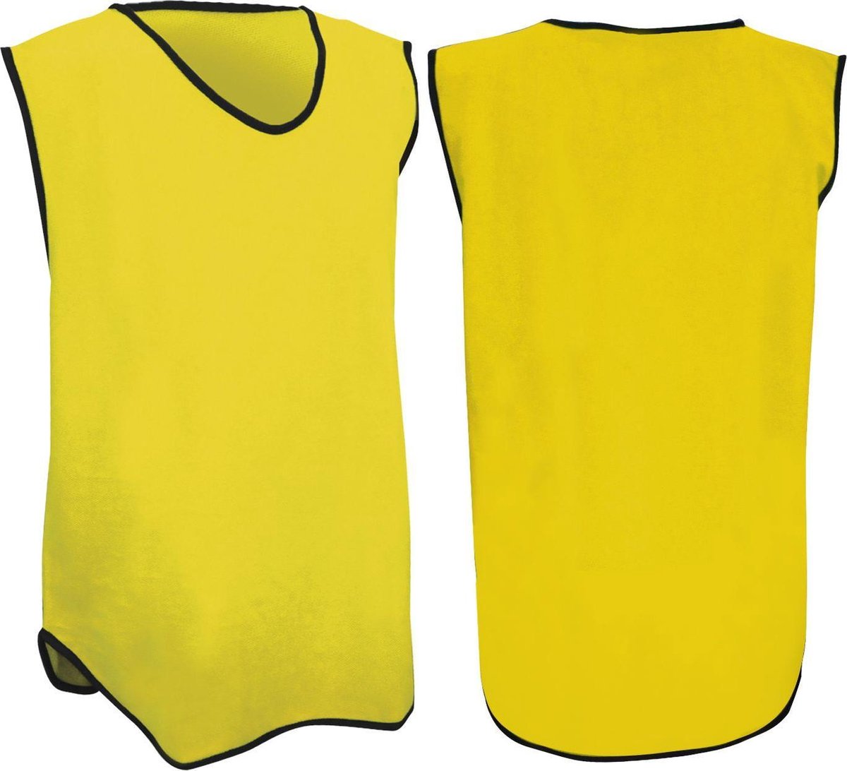 Chaleco de entrenamiento Avento - junior - amarillo fluorescente