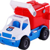 Cavallino Toys Cavallino Garbage Truck con pneumatici in gomma, 29 cm