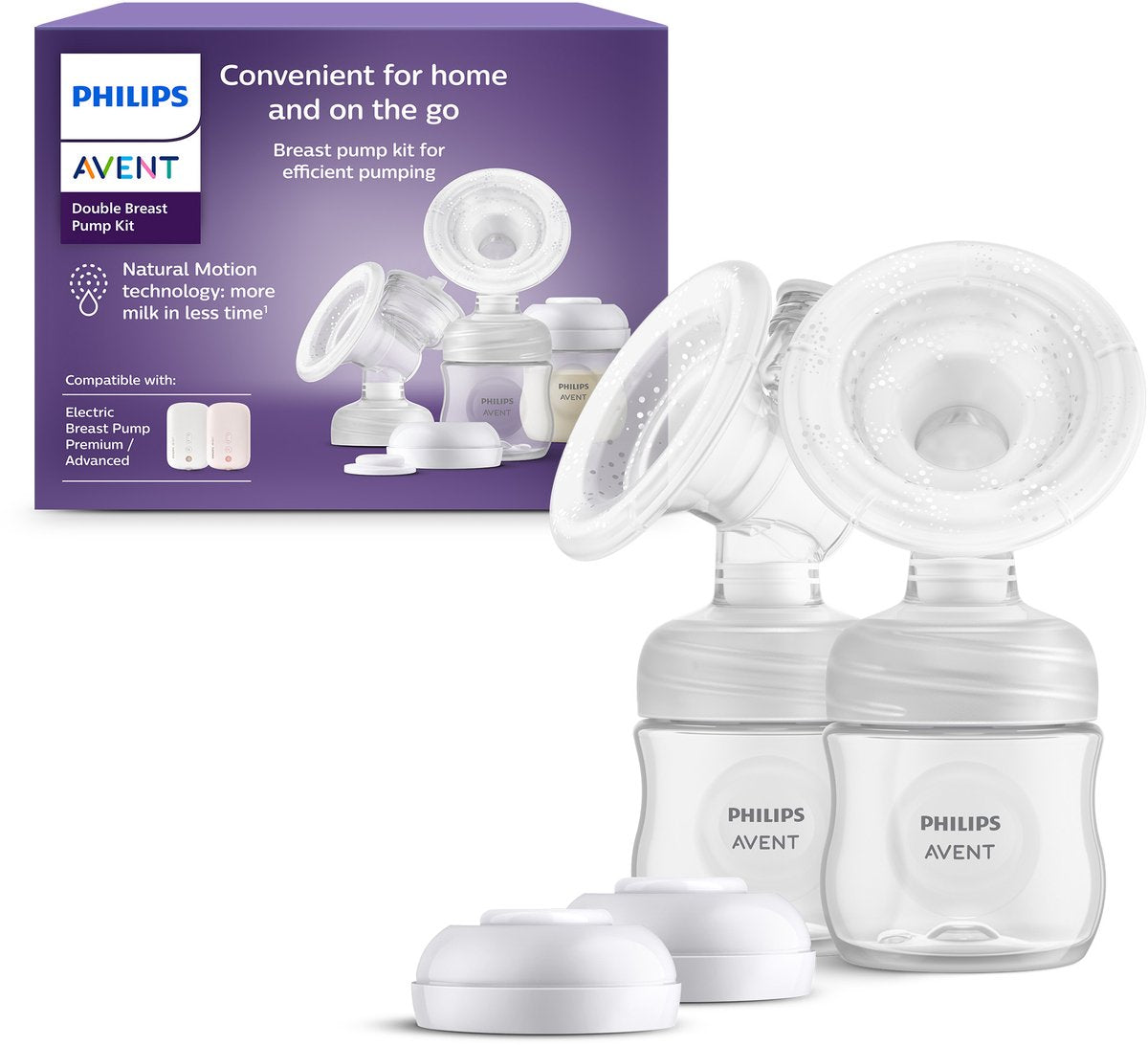 Philips avent set de bomba sin motor scf335 12 - set de repuesto higiénico scf335 12