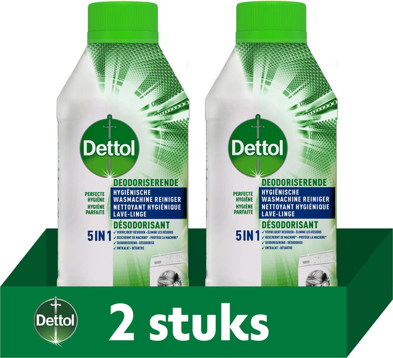 Detergente igienico per lavatrice Dettol - 2x250ml