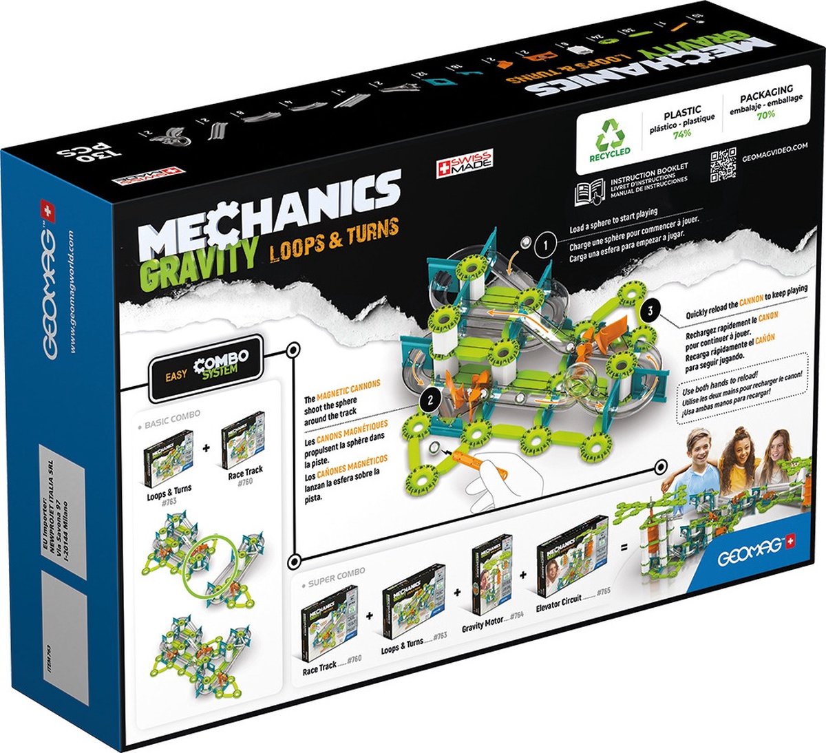 Gardenkraft geomag mechanics gravity re loops turns 130 delig