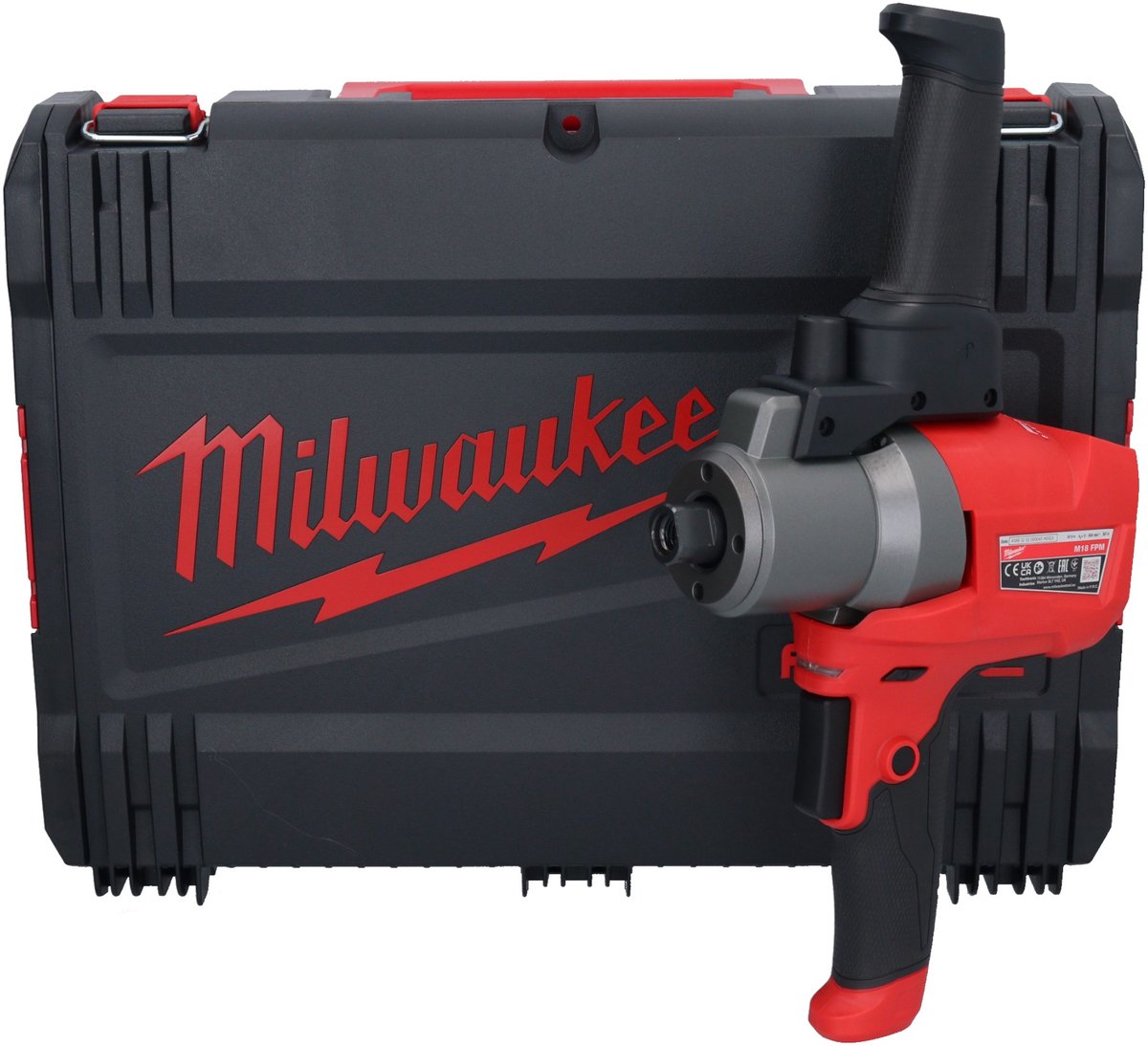 Milwaukee m18 fpm-0x li-ion accu peddelmixer body in hd-box