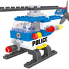 Lobbes speelgoed bv lobbes bouwset politiehelikopter - speelgoed bouwblokken 68-delig.