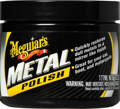 Meguiar's smalto per metalli - lucidatura per metalli auto - alluminio - cromo - acciaio inossidabile-argento - rame - 177ml