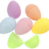 Plastic eggs colored, 24st.