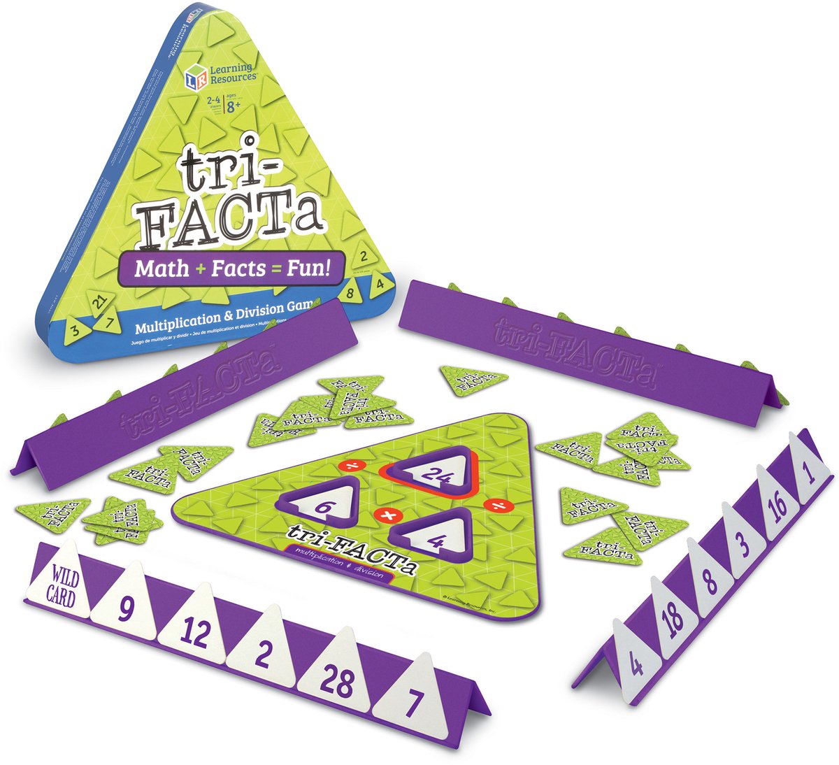 Learning resources tri-facta vermenigvuldigen delen (8+) - 8+