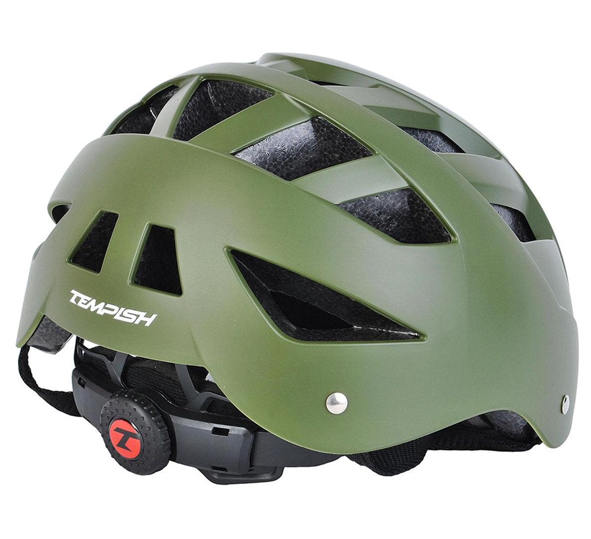 Tempish – marilla – casco de skate – verde – casco de skate ventilado seguro – talla 51-53 cm (s)