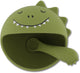 Trixie | primer juego de comida para bebé – mr. dino – silicona – ventosa – 4m+