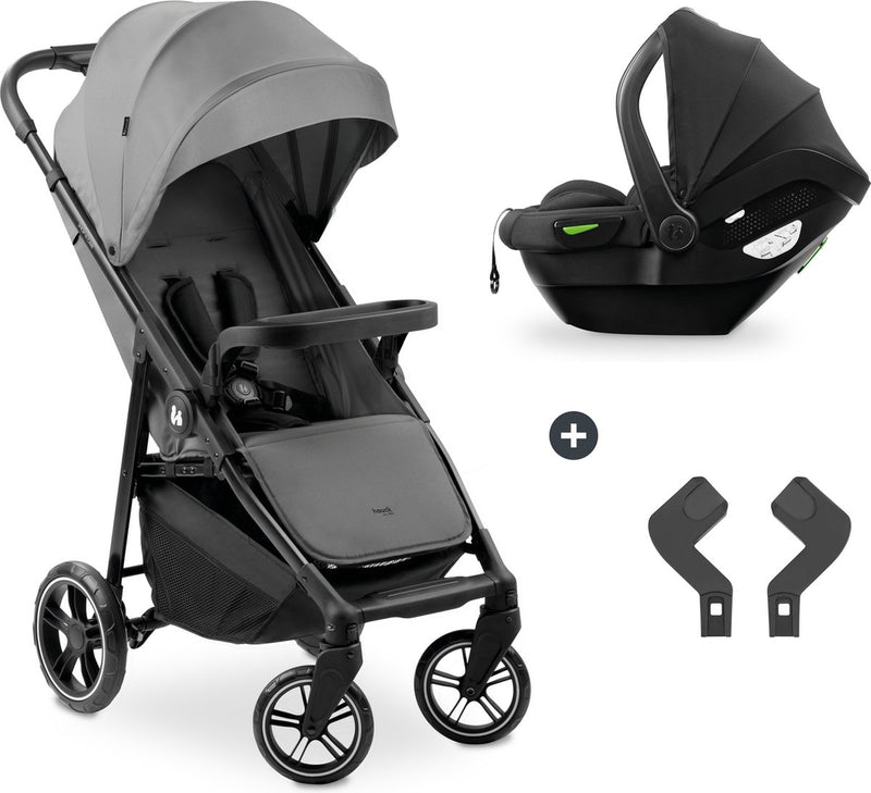 Set de viaje Hauck shop n care gris