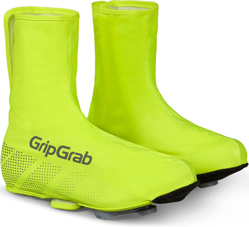 Gripgrab - cubrezapatillas impermeables para bicicleta de carreras cubrezapatillas para ciclismo y lluvia - amarillo de alta visibilidad - unisex - talla s (38 39)