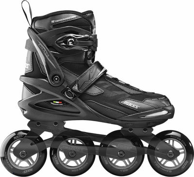 Pattini in linea adulti Roces Ciao 2.0 tif 84 - ruote 4x84mm - pattini in linea fitness - neri - taglia 40