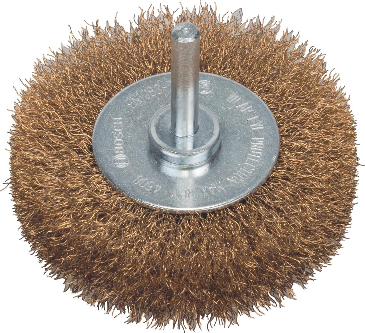 Spazzola a disco Bosch 6mm 70 ondulato 0,2 ottonata