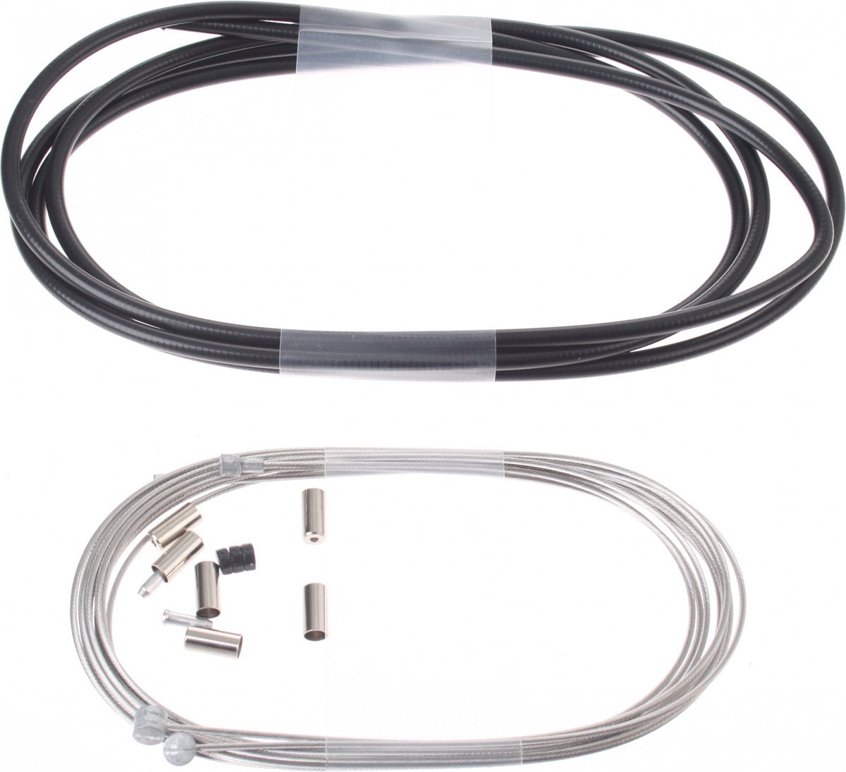 juego de cables de freno universal 2015009 negro 8 piezas