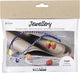Creativ company cc mini hobbyset sieraden fruit klei met koningsblauw