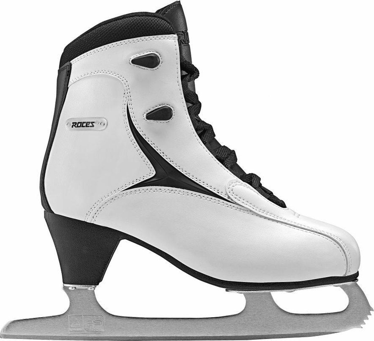Roces – rfg 1 – kunstschaatsen – schaatsen dames – wit – rvs ijzer stevige enkelondersteuning – maat eu 40
