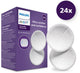 Coppette assorbilatte Philips Avent - 24 pezzi - prevengono le perdite