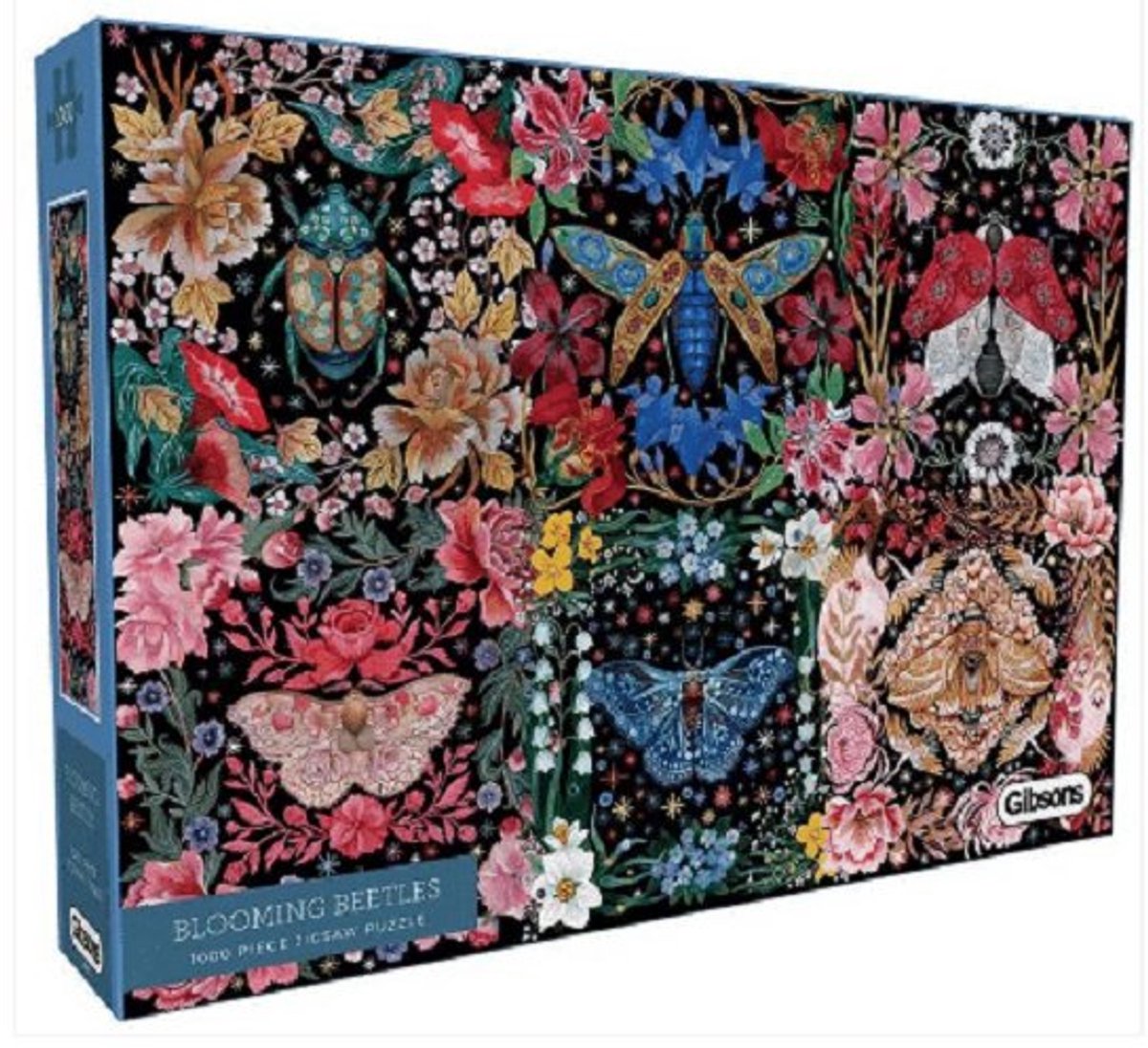 Gibsons - coleotteri in fiore (di maria matos) - 1000 pezzi 68×49 cm (l×a) - puzzle per adulti