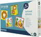 Trixie puzzelbox met 4 puzzels - dierenpicknick - puzzeldoos vanaf 2 jaar