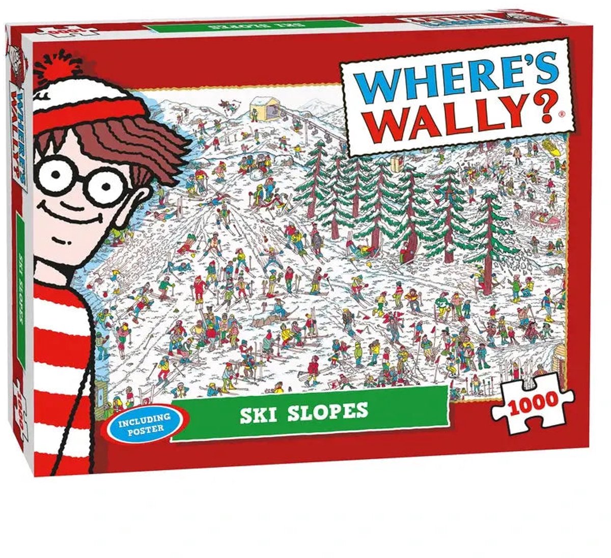 Dov'è Wally xms Dov'è Wally piste da sci puzzle 1000 pezzi (copia)