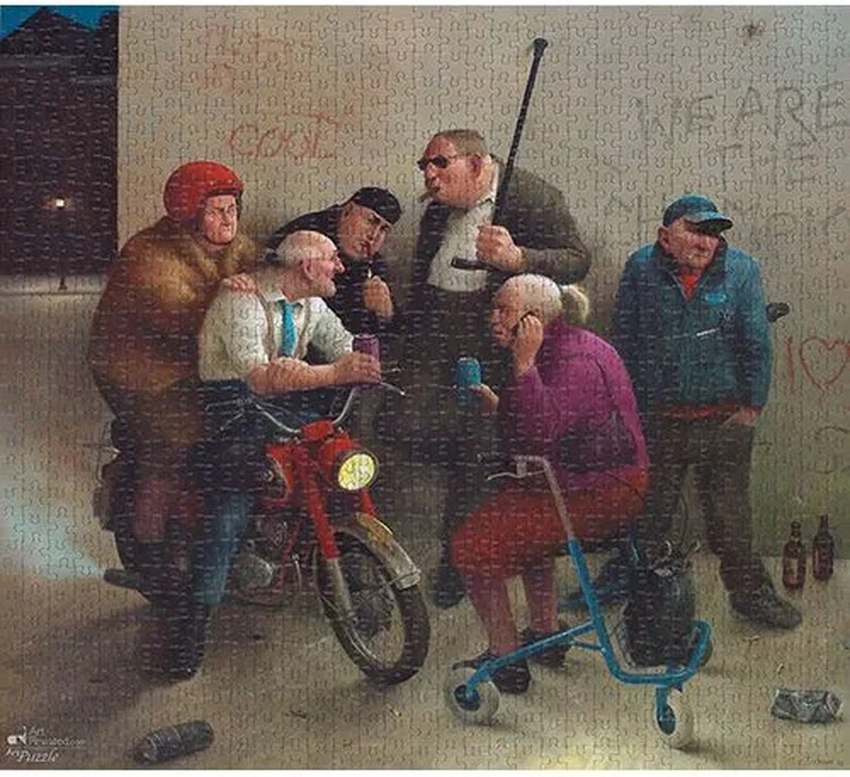 Marius van dokkum rompecabezas segunda juventud
