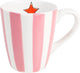 Taza Blond Amsterdam uni rayas rosas - 0,35 l