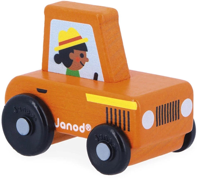 Janod - cruce de caminos - tractor de madera