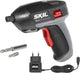 Skil accu schroefmachine 4v - accu schroevendraaier - micro usb oplader - inclusief koffer 35 schroefbits - 2636 ad