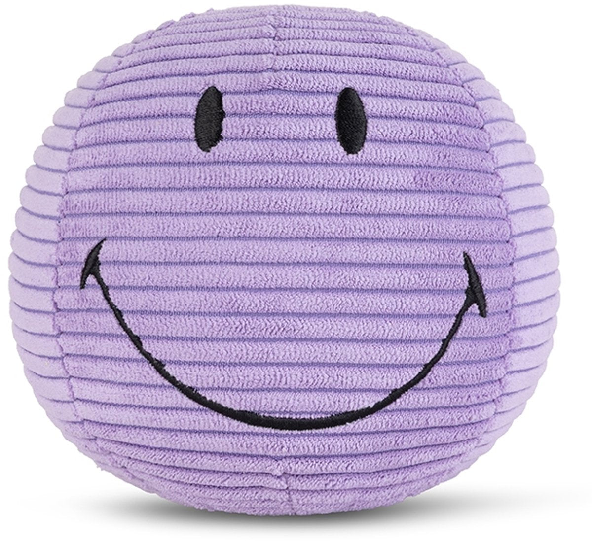 Bon ton toys smiley® - knuffel corduroy paars - 13cm
