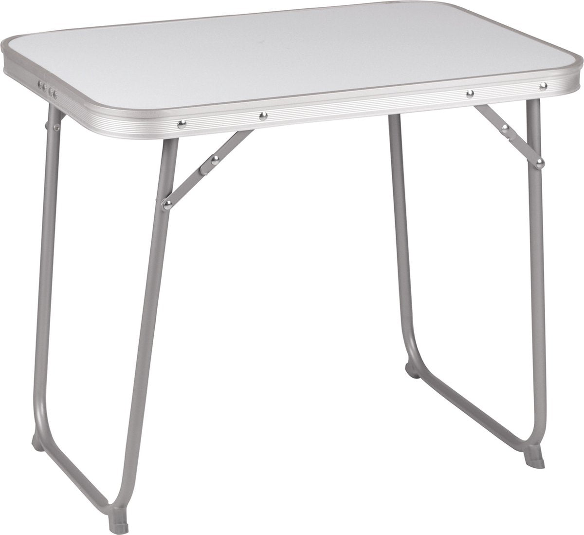 Tavolo da campeggio Camp-Gear economy 60x40x50 cm - compatto - struttura in acciaio - stabilizzatori