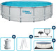 Piscina delle onde estive Telaio d'élite 549 x 132 cm + pompa filtro