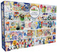 Gibsons - a year in great britain (by val golfinch) - 1000 pieces 68×49cm (w×h) - jigsaw puzzle for adults