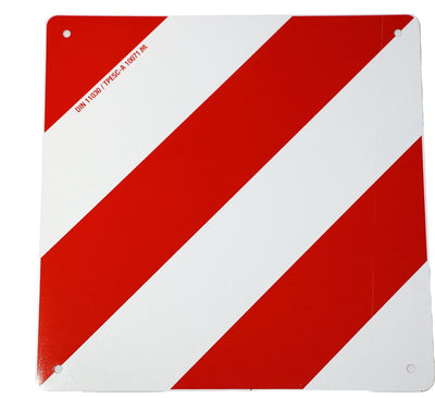 Señal de carga larga 42,3 cm rojo y blanco.