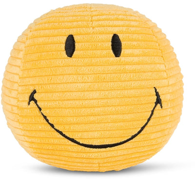 Bon ton Toys smiley® - peluche velluto a coste giallo - 13 cm